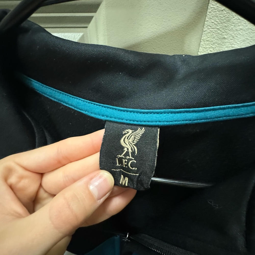 Liverpool Black and Teal Jacket